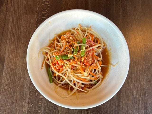 Green Papaya Salad.
